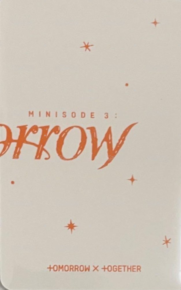 迷六 專輯卡 電子專B顯 背面