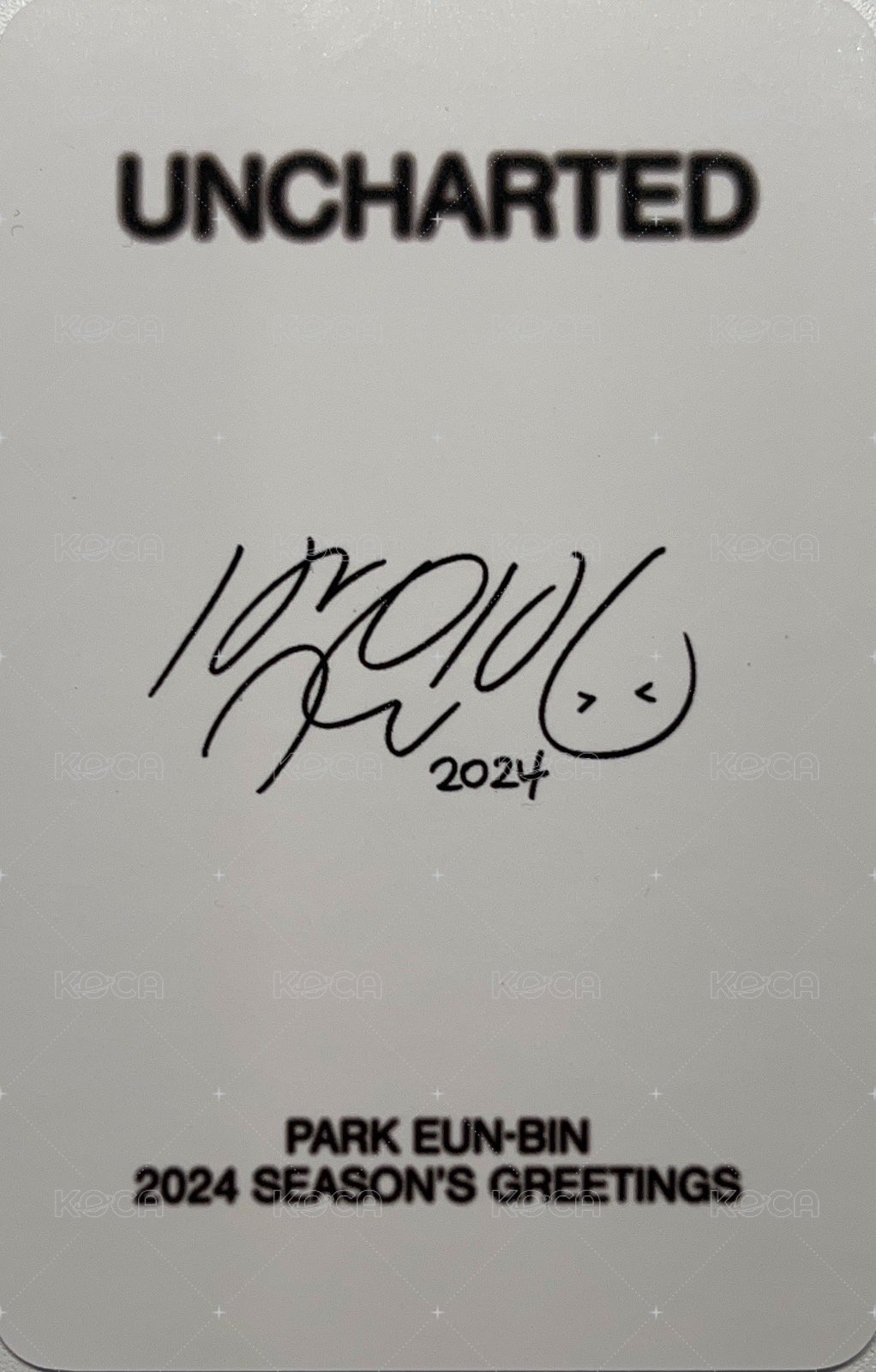 24 sg   特典卡 日本年曆特典卡 背面