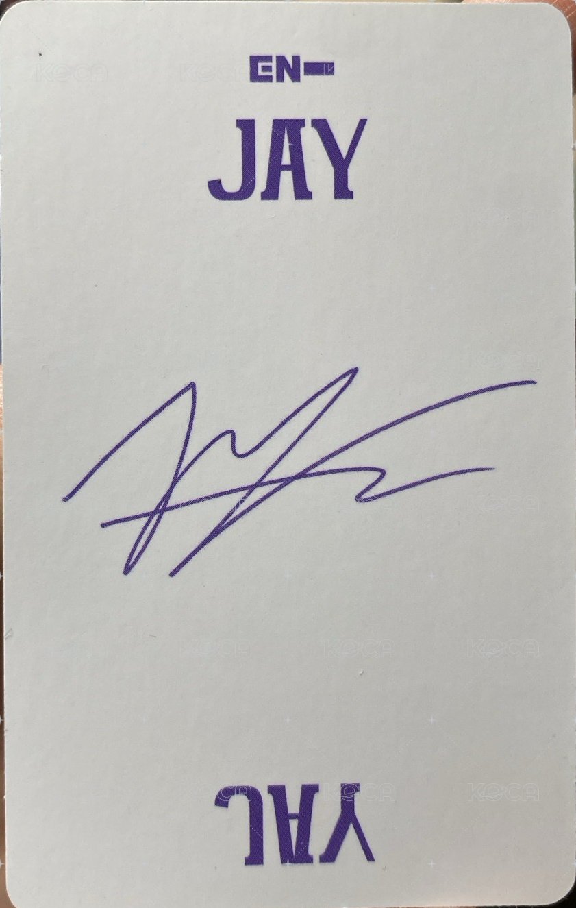 正一 專輯卡 Scylla版 紫版 閃卡 背面