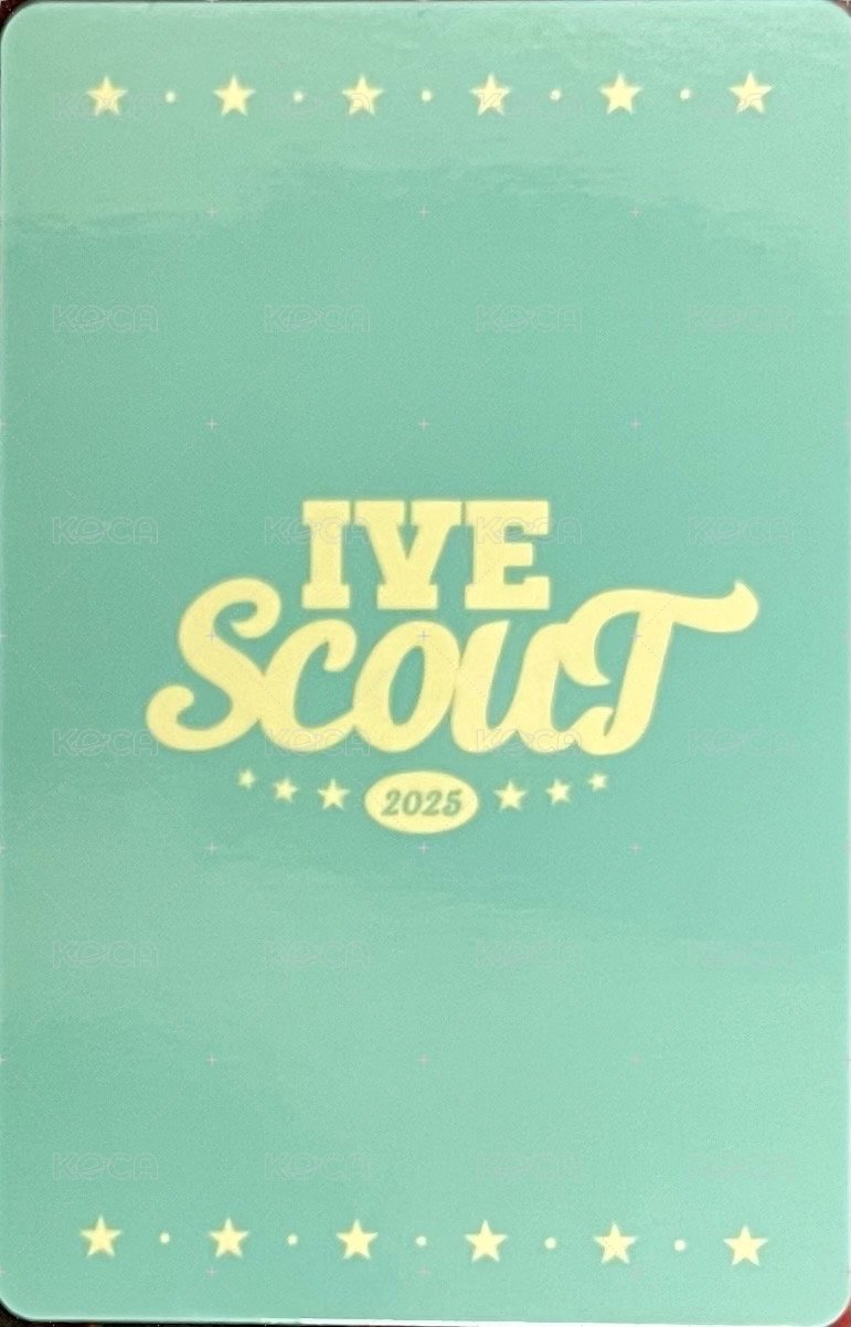 25’ FC IVE SCOUT 隨機卡  背面