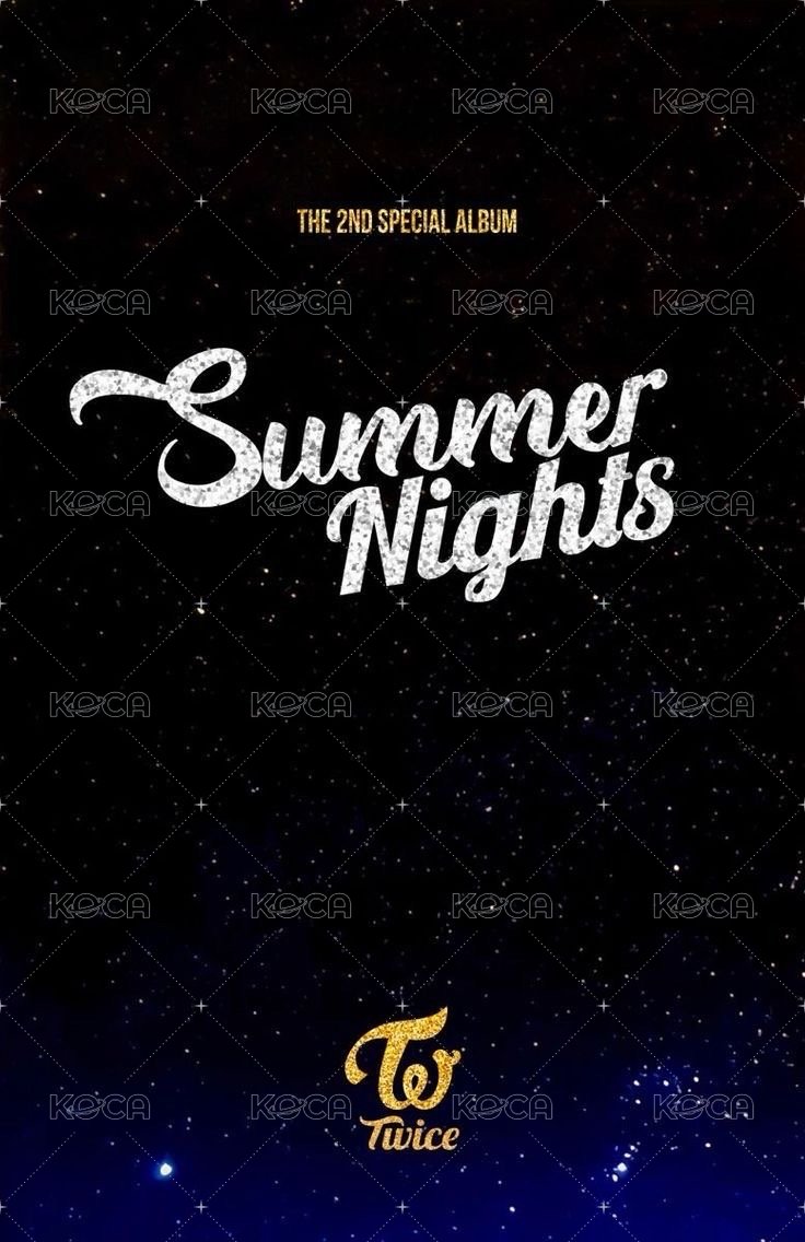 Summer Nights 專輯卡 髮捲桃 背面