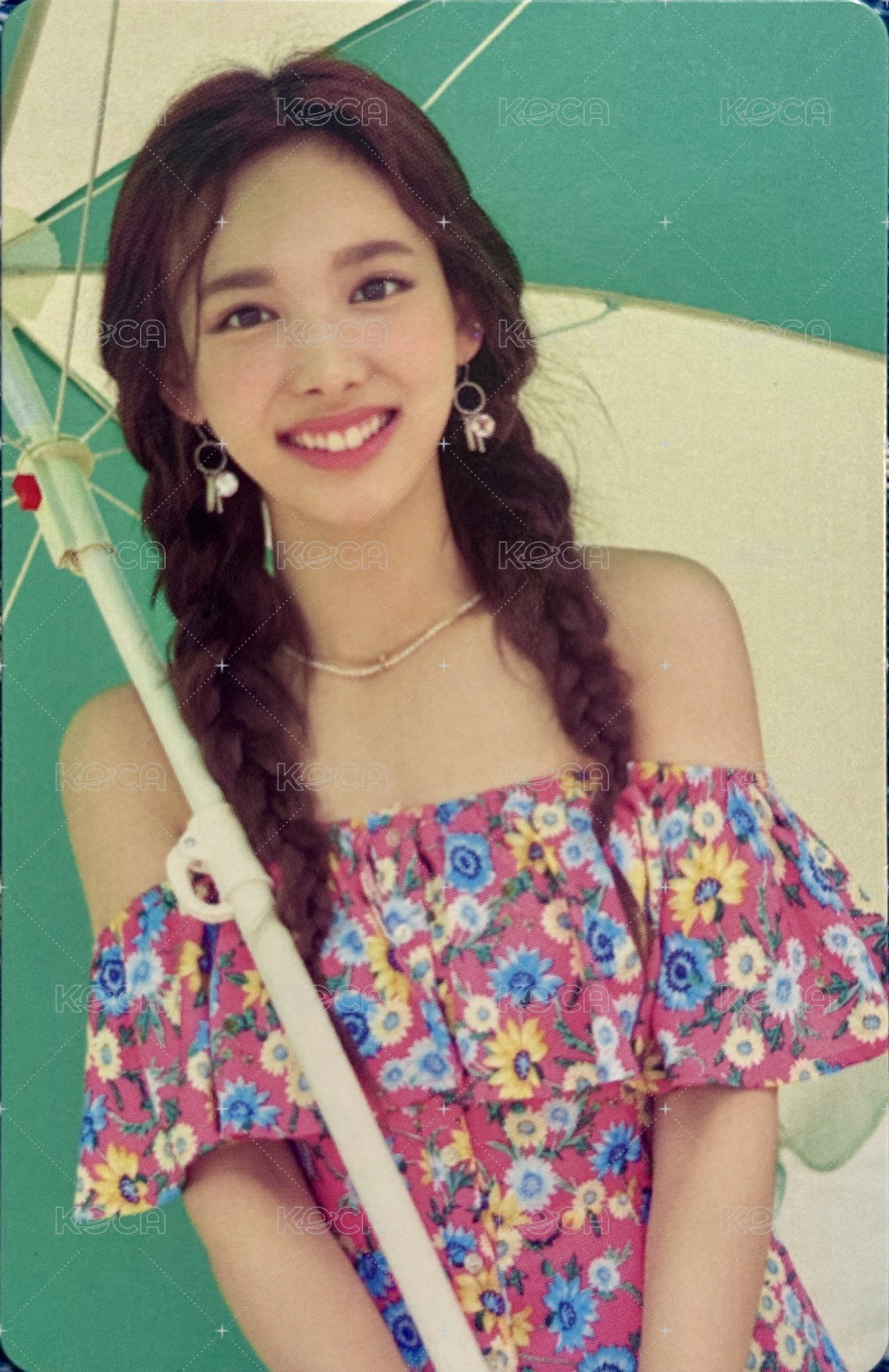 TWICEZINE 濟州島 雜誌卡 娜璉 正面