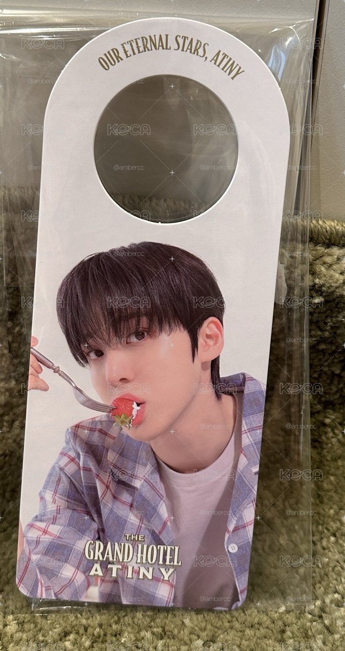 現貨🏴‍☠️ATEEZ 六期會員禮 丁潤浩門掛卡