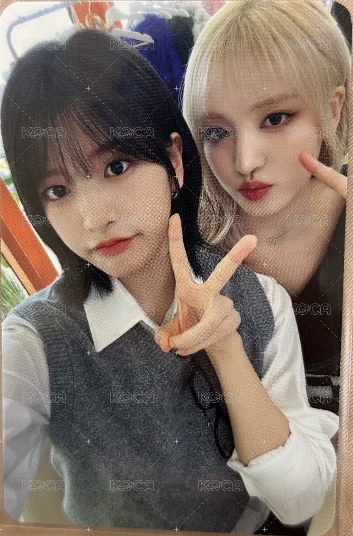 24’FM MAGAZINE IVE 隨機卡  正面