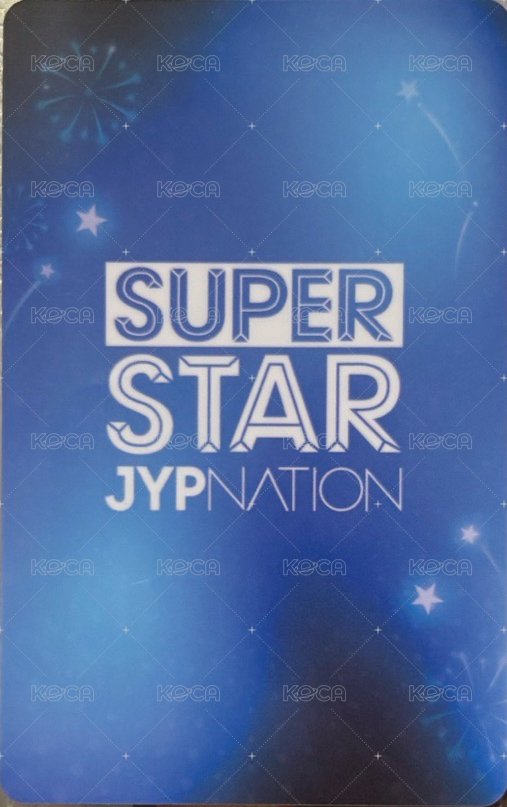 SUPERSTAR 遊戲卡 STAR+ING 背面