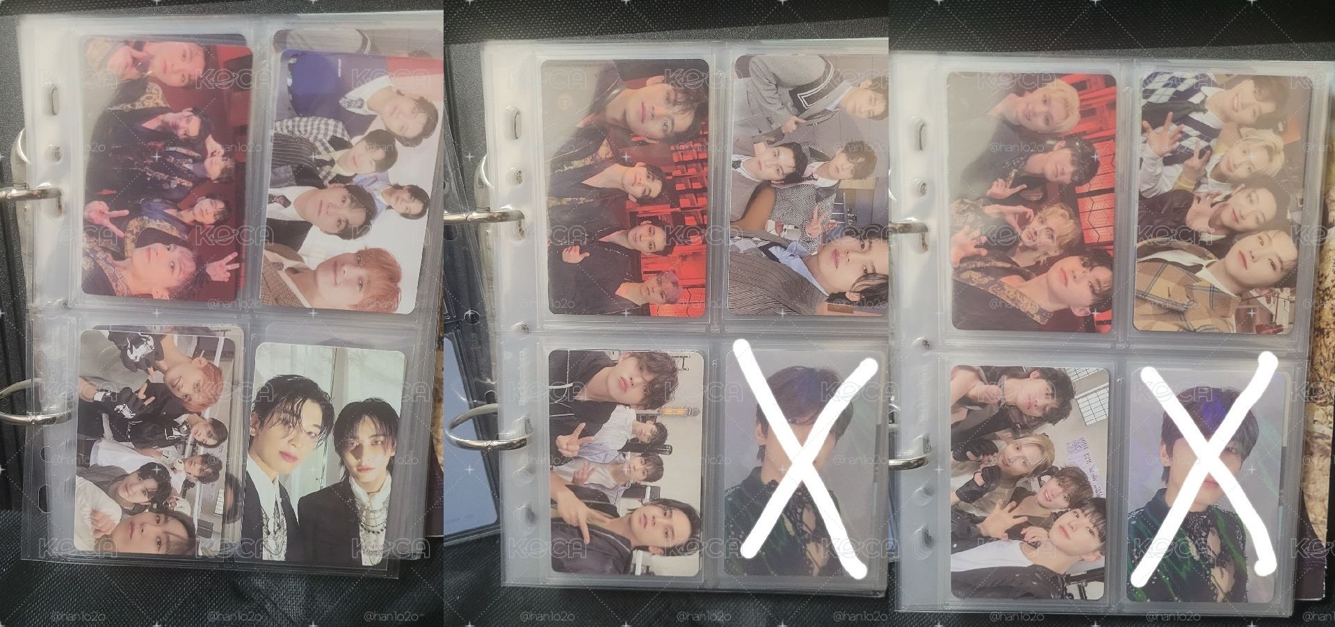 SEVENTEEN 哲秀圓奎寛率 團卡 虎倉