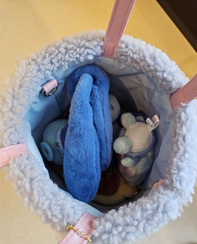 SVT蹦蹦毛絨水桶包