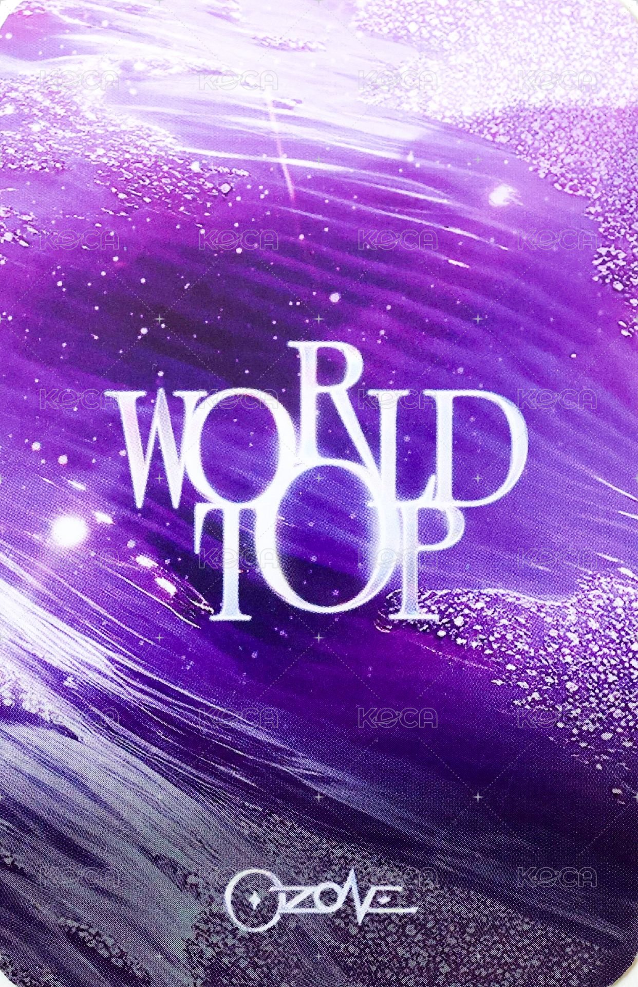 WORLD TOP 隨機卡  背面