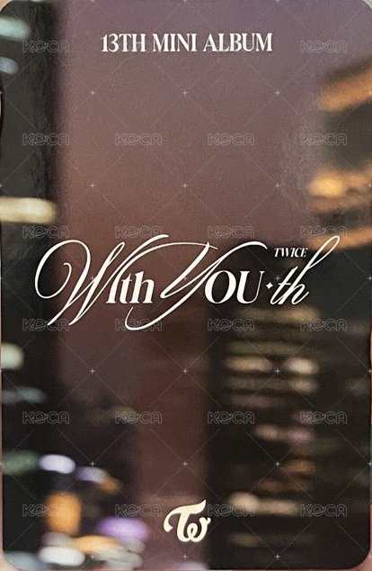 mini 13 bdm 特典卡  背面