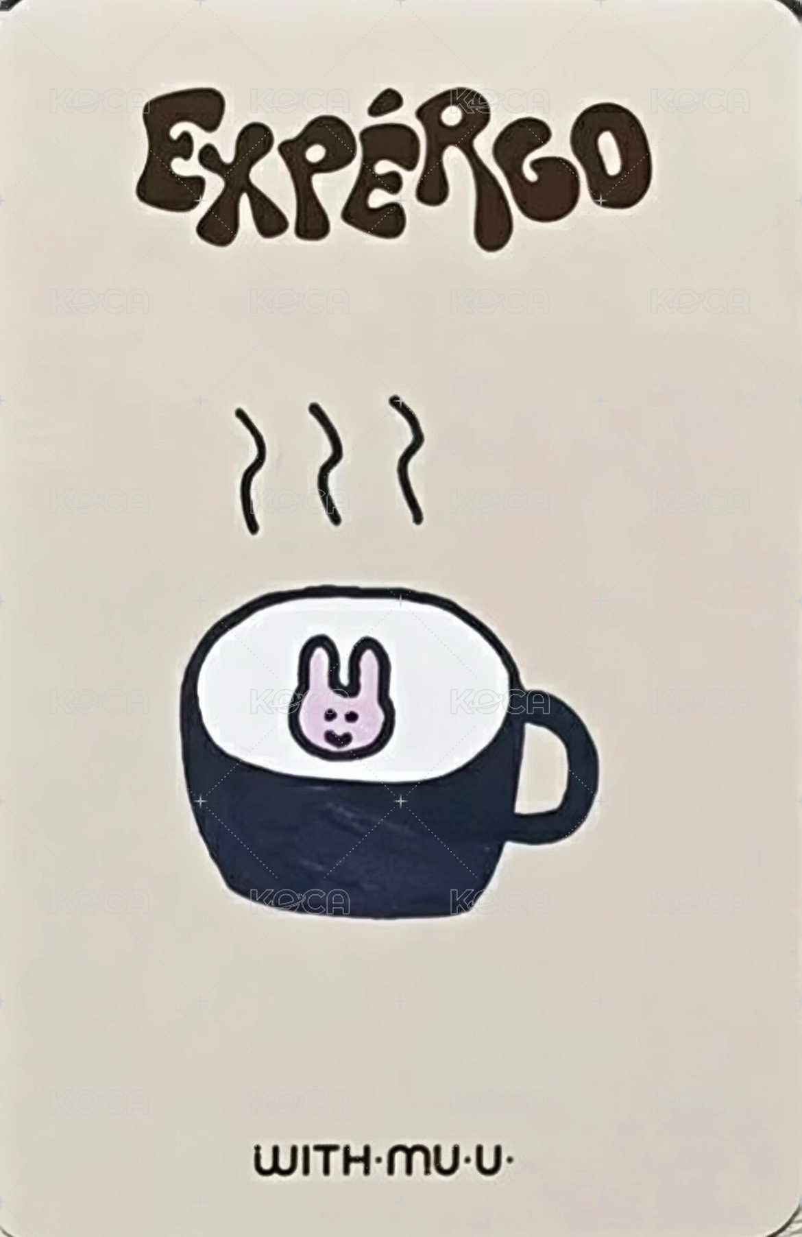 expérgo wm 簽售卡 3.0 咖啡師薛 背面