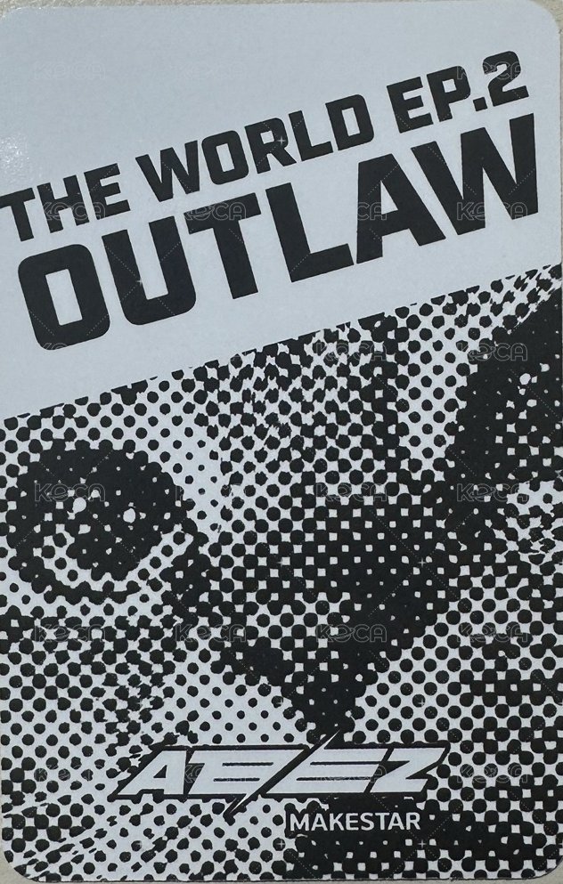 Outlaw ms 3.0 特典卡 白貓 ver. 背面