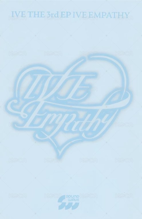 IVE EMPATHY sw 簽售卡 6.0簽售 背面