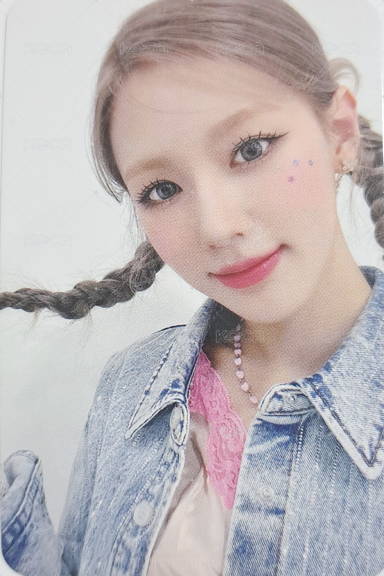 MY dmm 簽售卡 辮子麵 正面