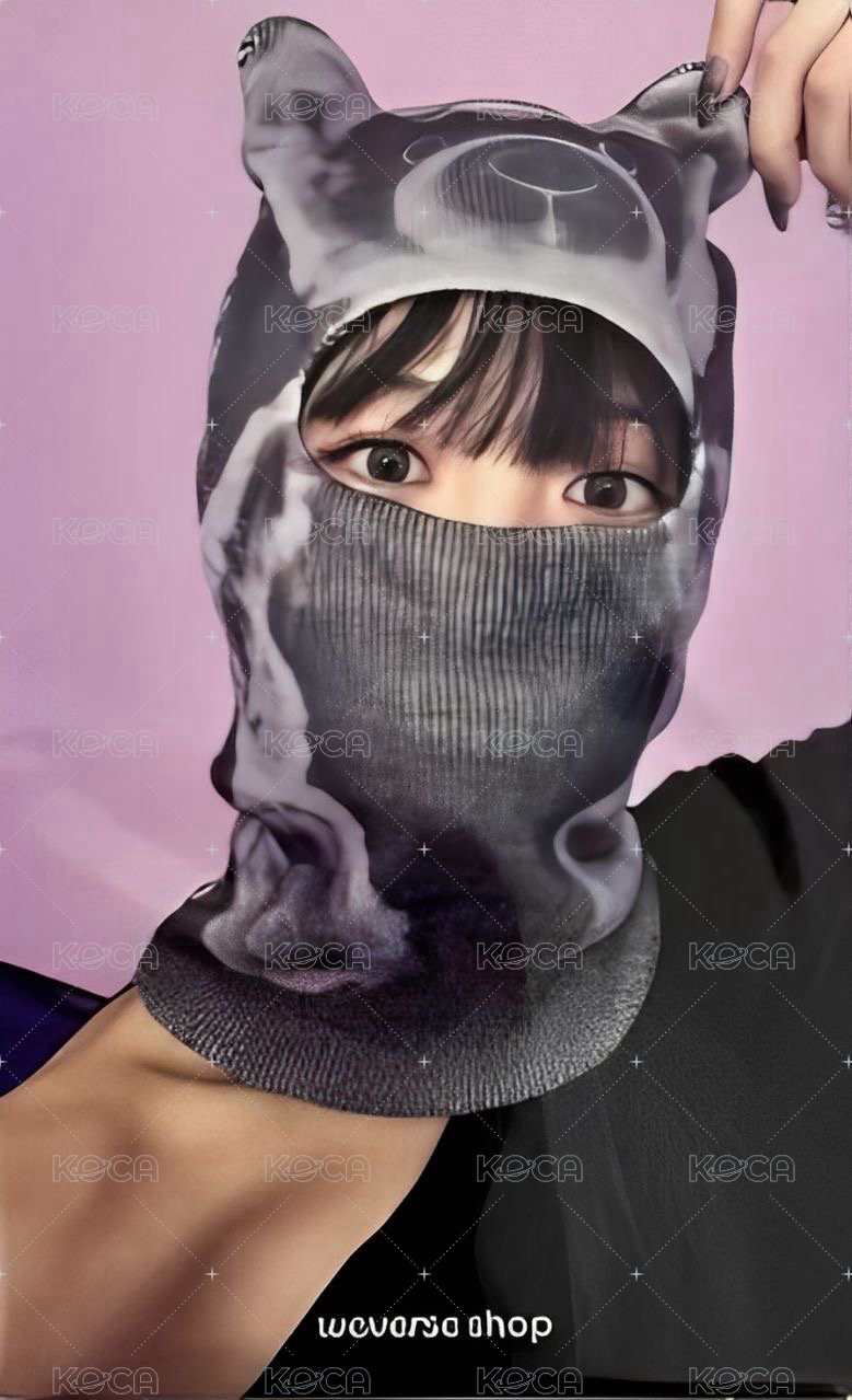 CRAZY wvs 特典卡 BALACLAVA ver.雙面卡 背面