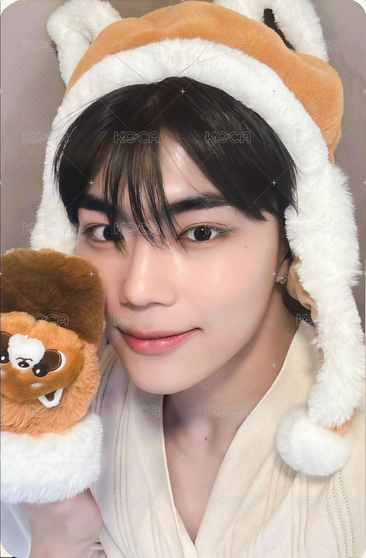 迷三 k4 特典卡 小熊貓 ver. 正面