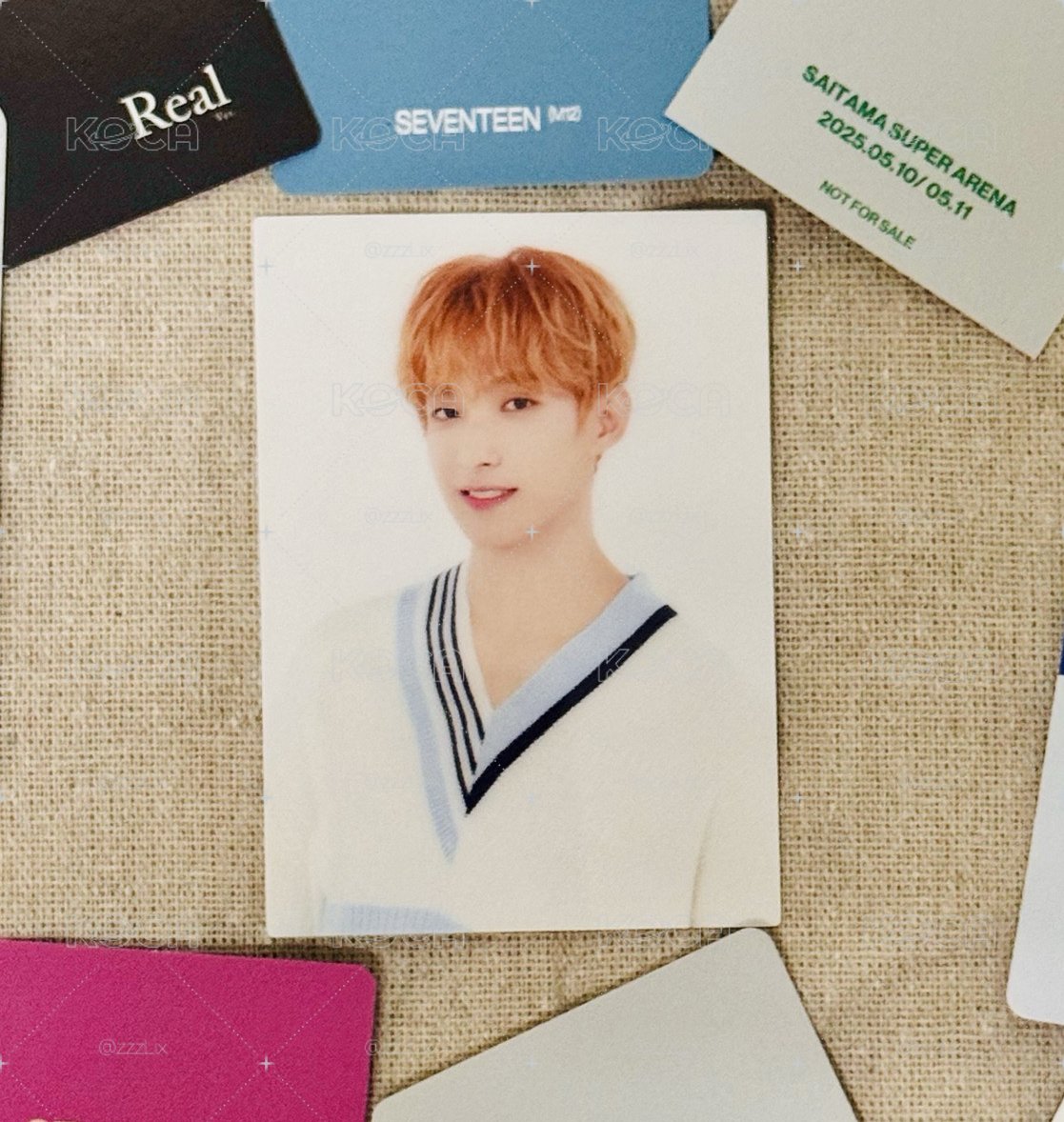 SEVENTEEN 碩珉 DK  2021 cafe日週卡 實體超好看
