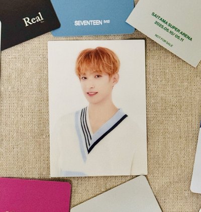 SEVENTEEN 碩珉 DK  2021 cafe日週卡 實體超好看