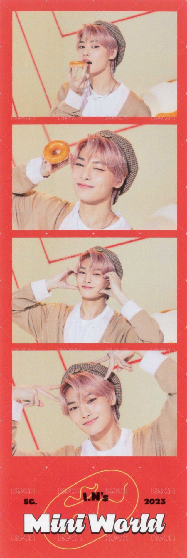 2023 年曆 人生四格卡  正面