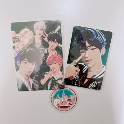 PLAVE 臺灣場 團卡+小卡+貼紙 全新未拆 （含海報）