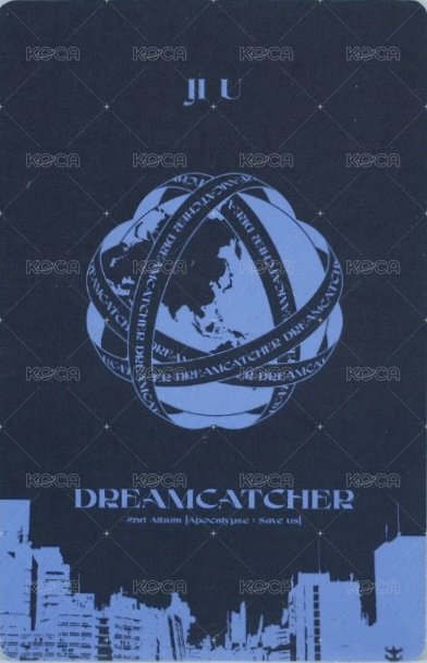 正規二輯 專輯卡  背面