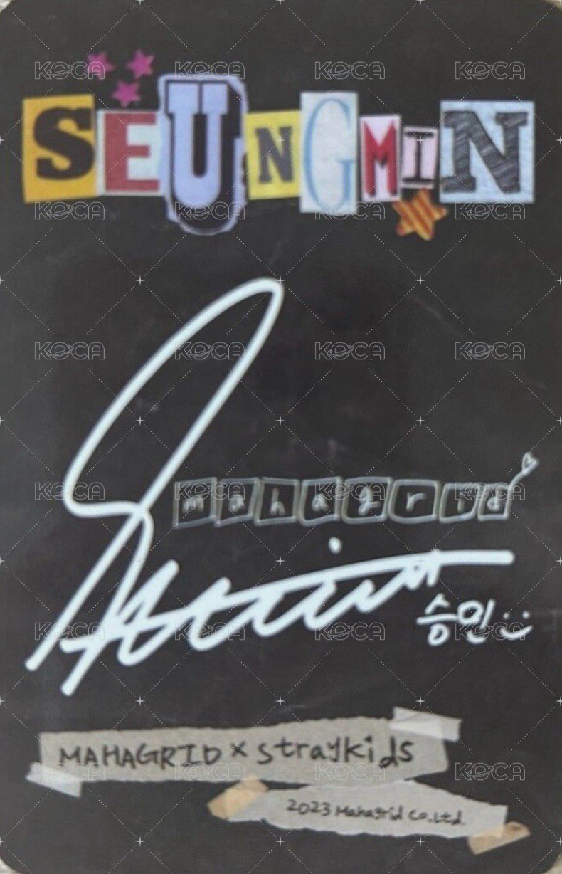 MAHAGRID 代言卡 4.0 背面