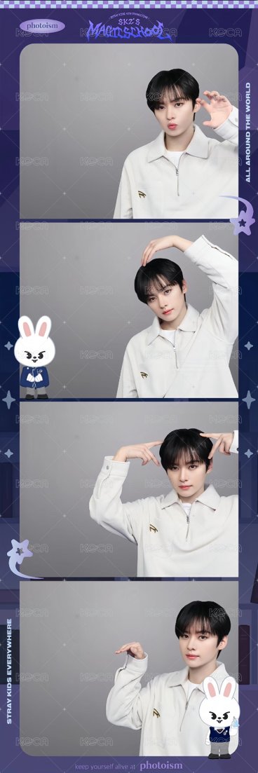 4th FM photoism 人生四格卡  正面