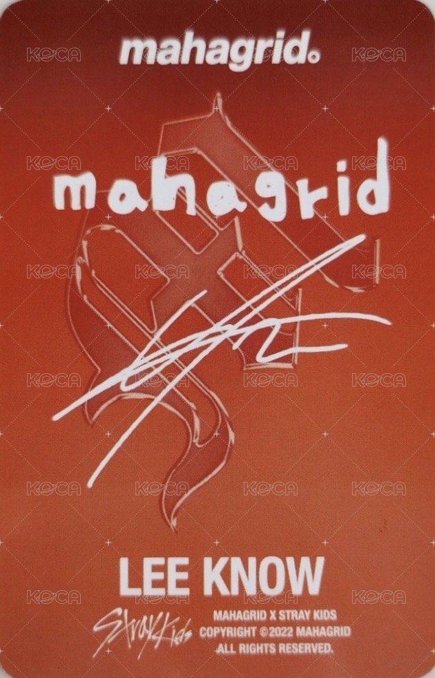 MAHAGRID 3.0 代言卡  背面