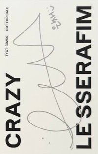 CRAZY JP 專輯卡 單封印簽