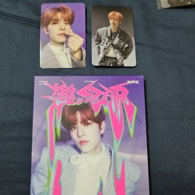 （含單封）Stray kids 樂Star JYP 通路特典 小卡 已拆全專 Photocard ver