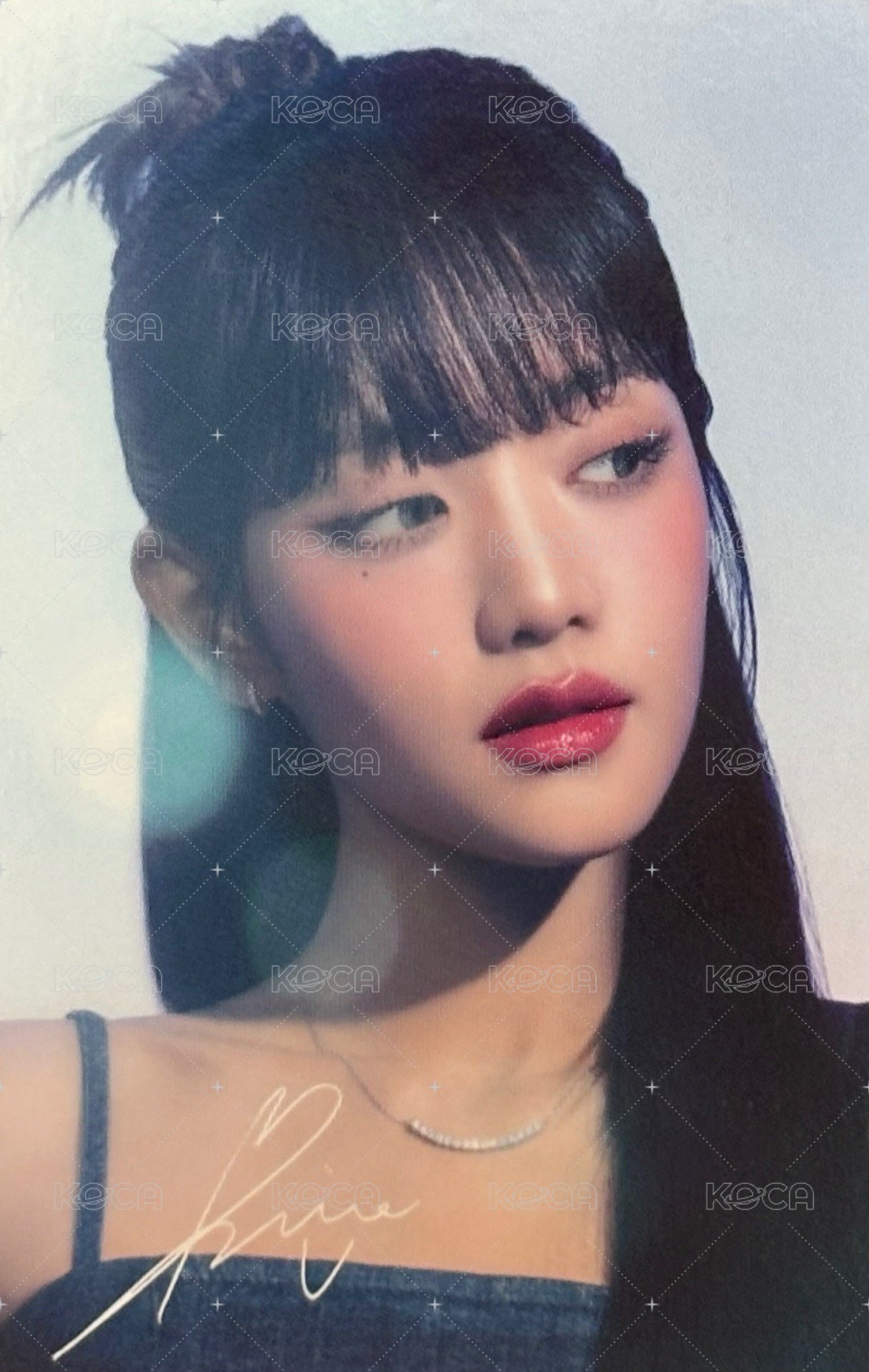 代言卡 3CE 正面