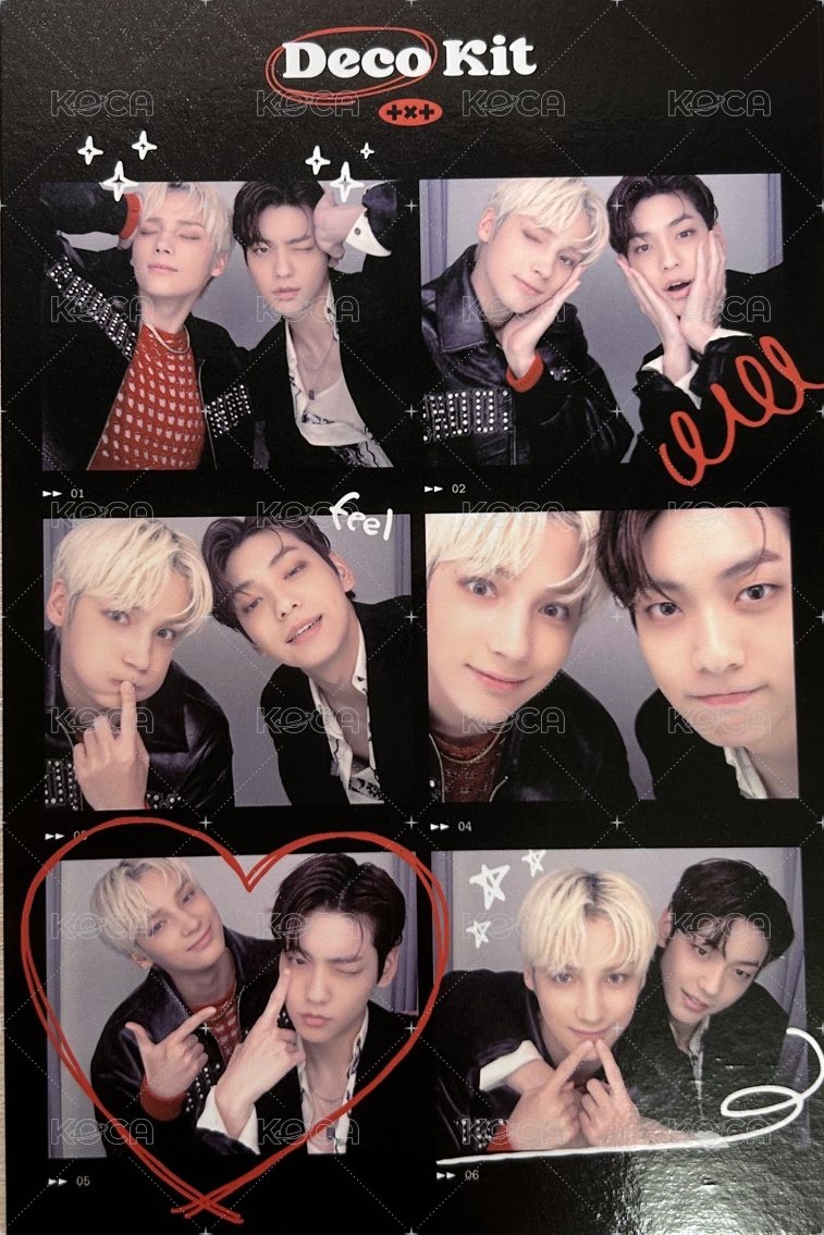 22 DECO KIT 人生四格卡  正面