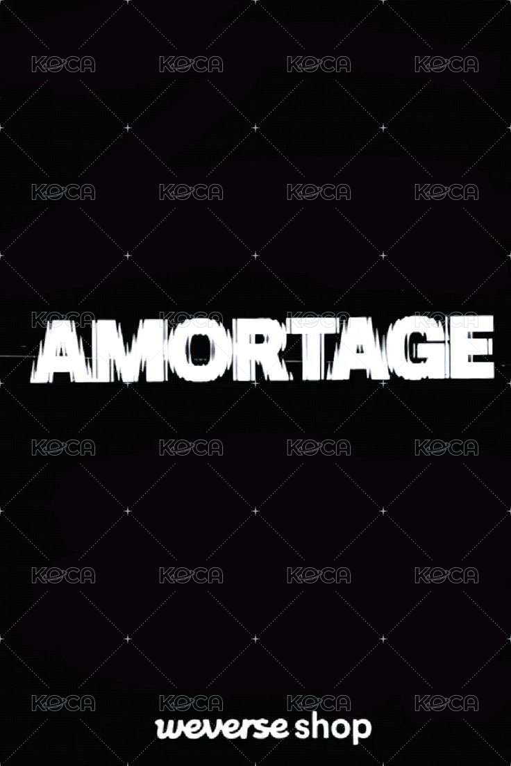 AMORTAGE wvs 特典卡  背面