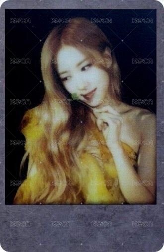 Kill This Love 專輯卡 Black ver.B 正面