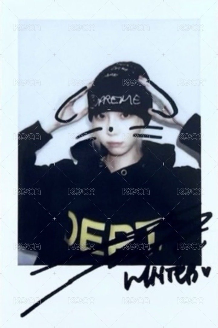 正規一 kms 簽售卡 線上簽售v2冬 正面