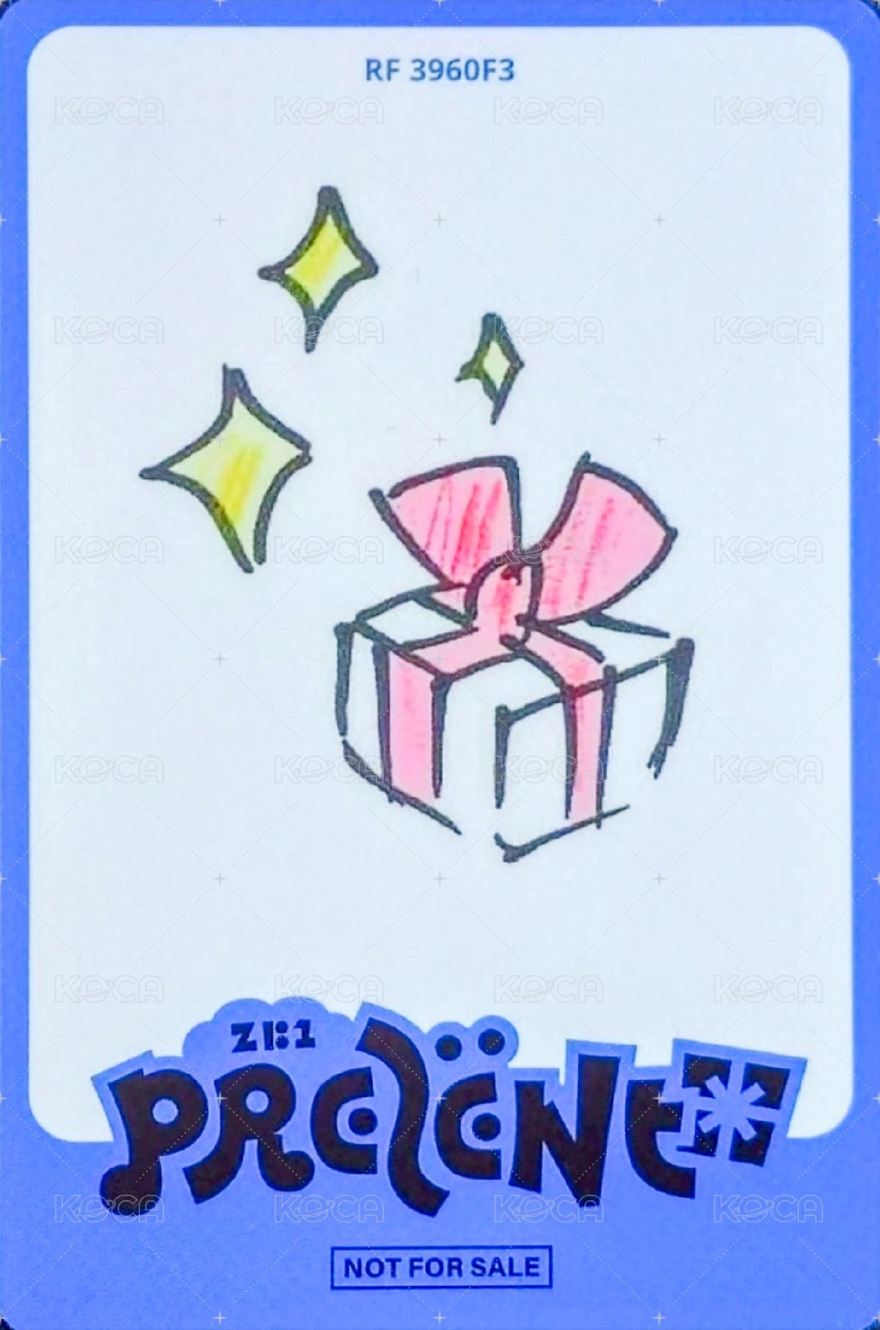 日專 專輯卡 通常盤 ver. 背面