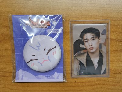 ATEEZ ANITEEZ 日本限定徽章含小卡 呂尚 傘 友榮 鍾浩