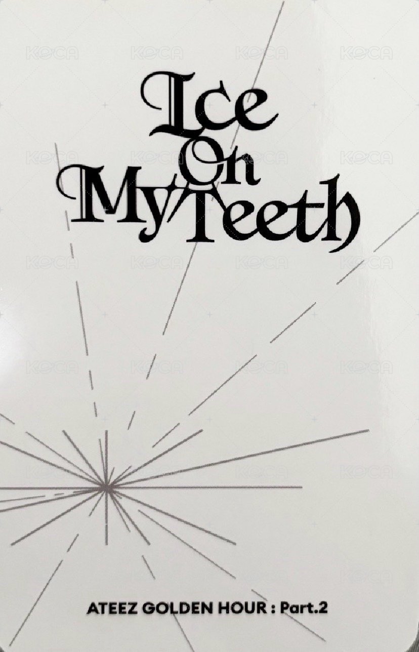 GH2 快閃店 周邊卡 CARD HOLDER 背面