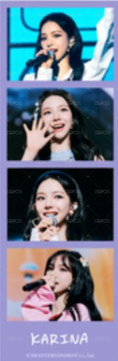 一巡 人生四格卡 寫真書卡 正面