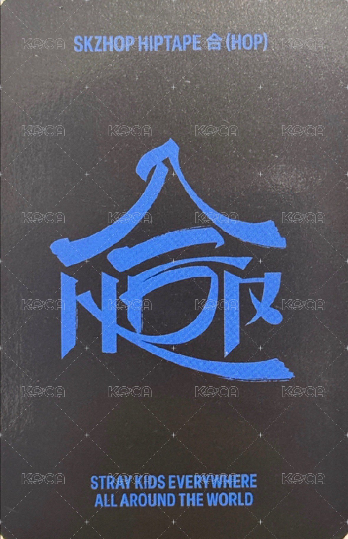 合(HOP) 專輯卡 Hiptape ver. 背面