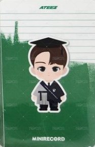 ZERO : FEVER PLATFORM ver. MINIRECORD Figure ver 特典卡  背面