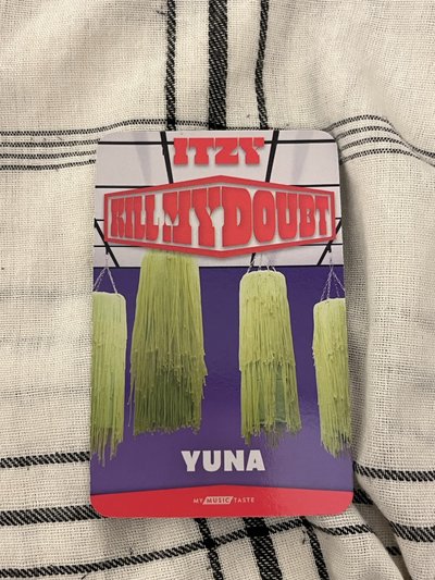 YUNA KILL MY DOUBT MMT 預售特典 洗車場卡背