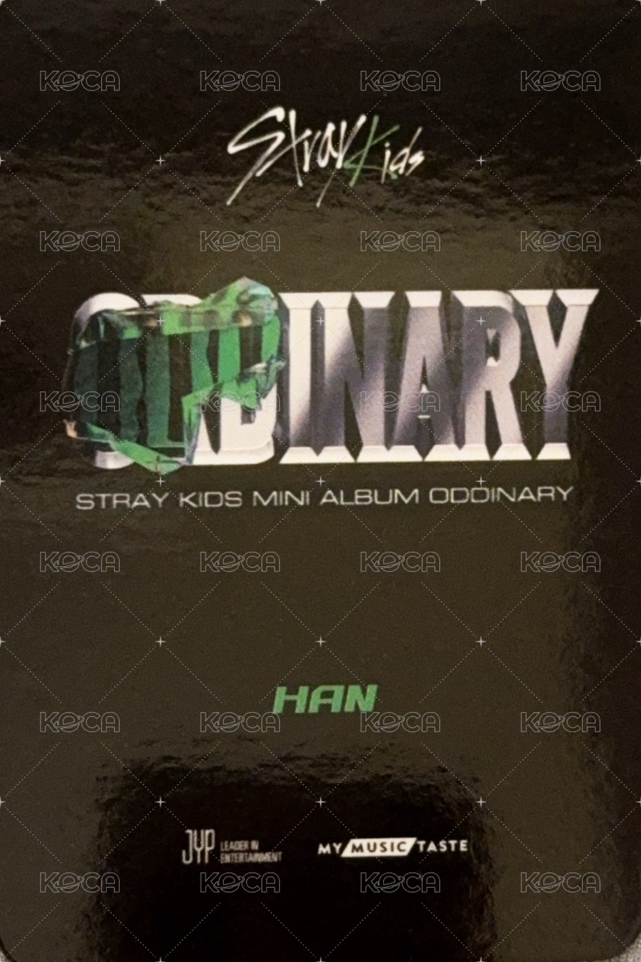 ODDINARY mmt 簽售卡  背面