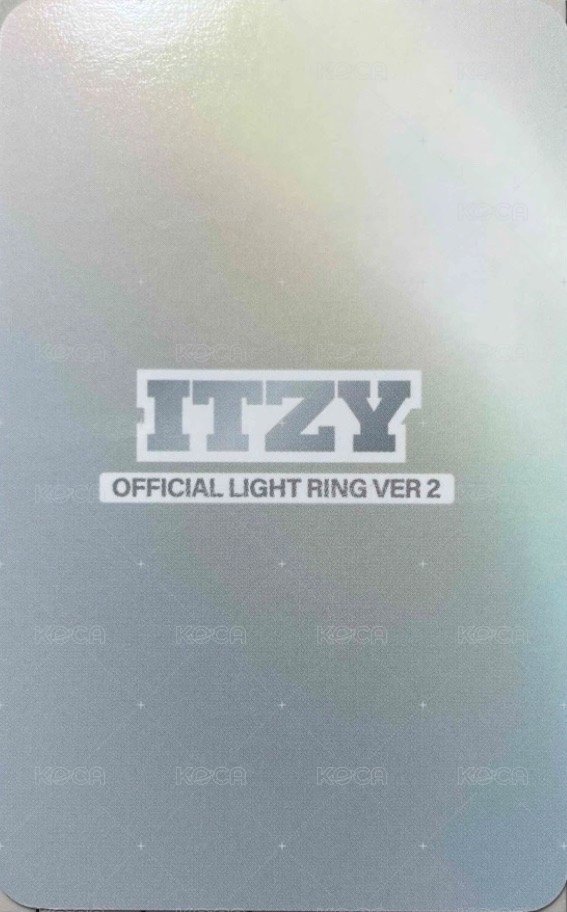 jyp 周邊卡 快閃 二代手燈卡 背面