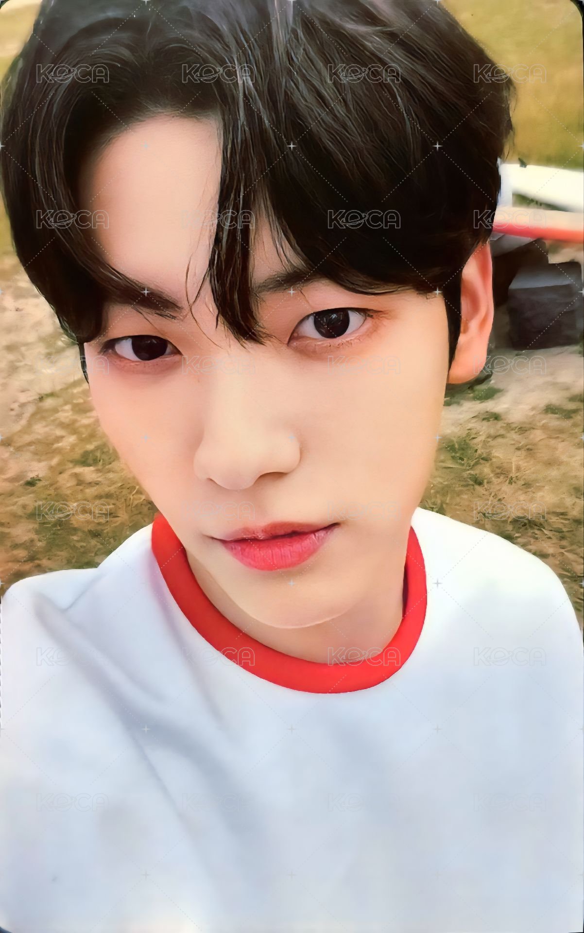 22夏寫 周邊卡 Sunrise red ver.崔秀彬 正面