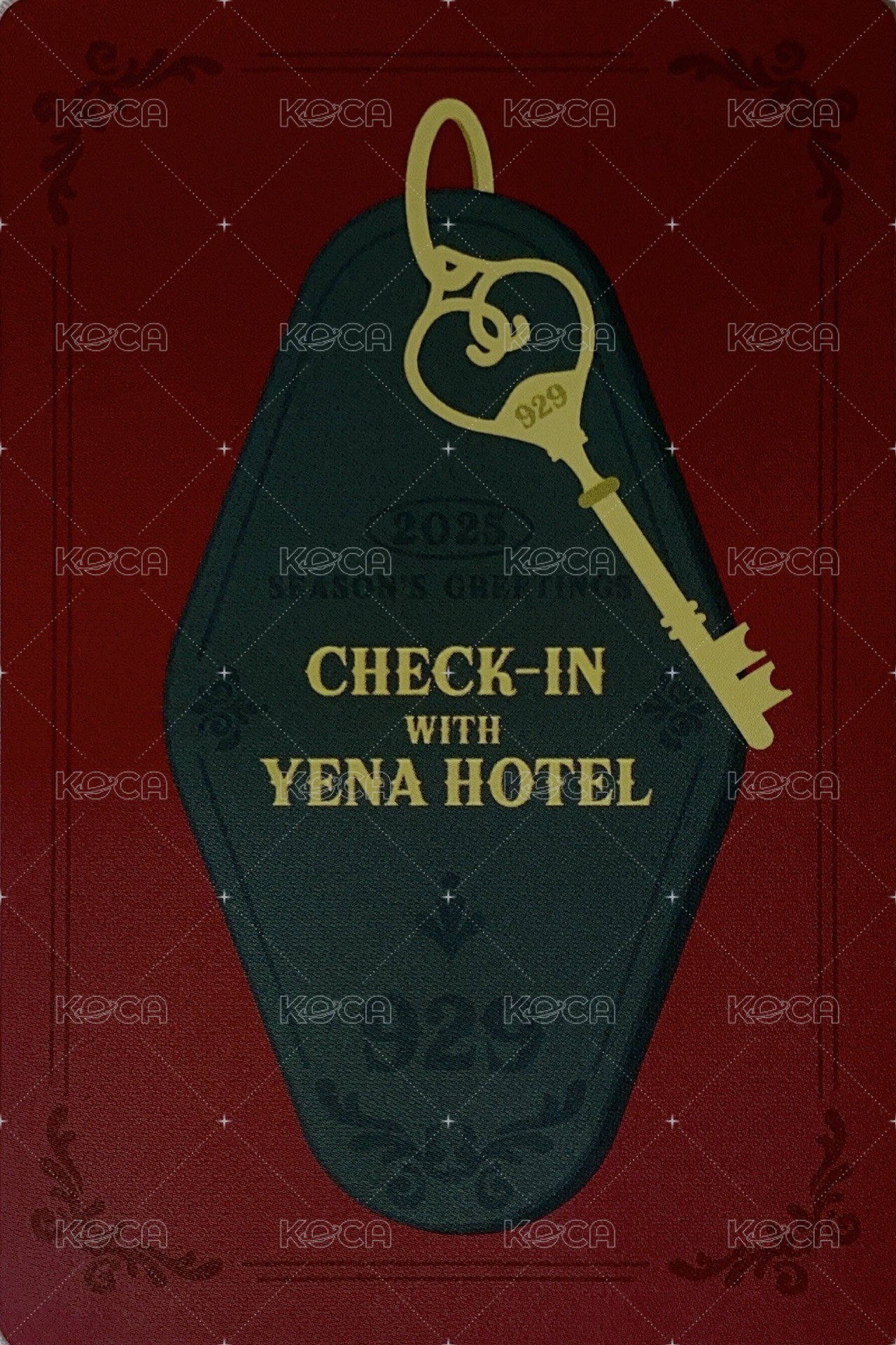 25‘年曆 年曆卡  背面