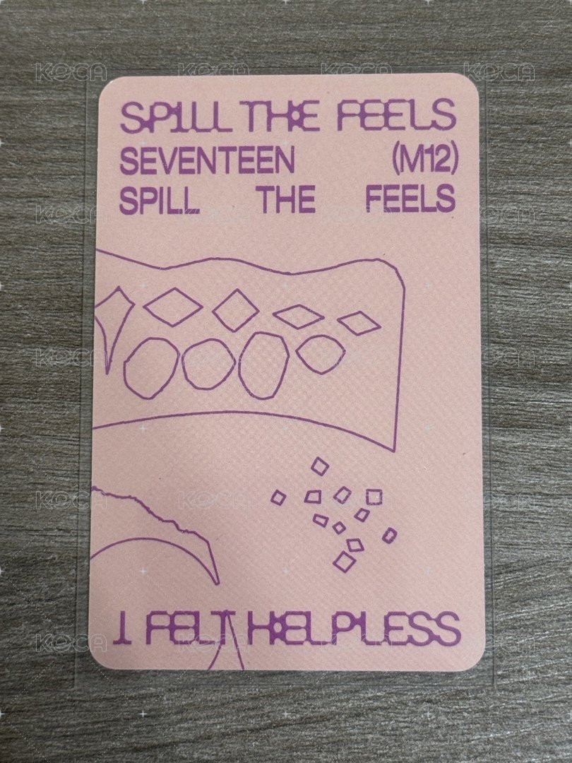 MINI12   特典卡 ｜美通特典 背面