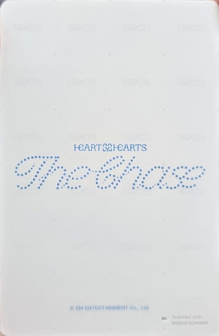 單一 ma 幸運卡  背面