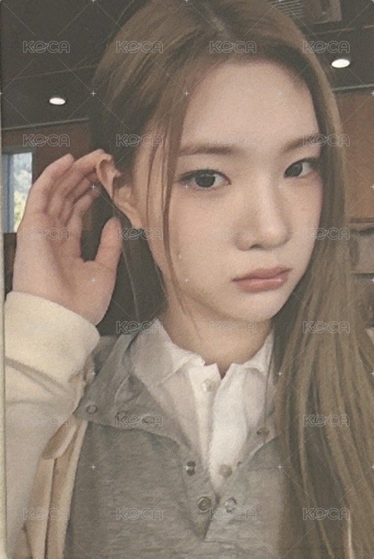 單一 yzy 1.0 特典卡  正面