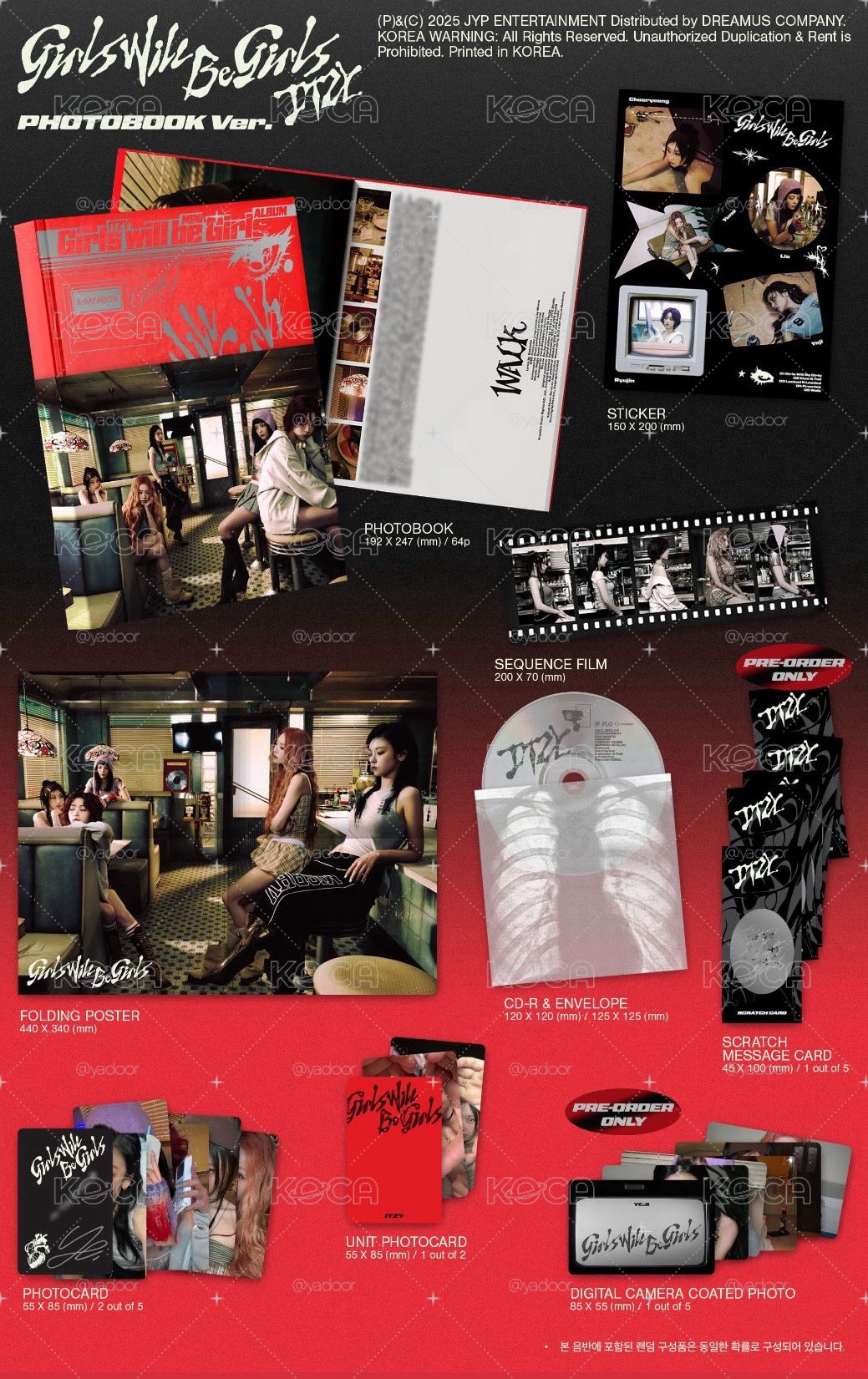 ITZY GWBG 一般專簽售專