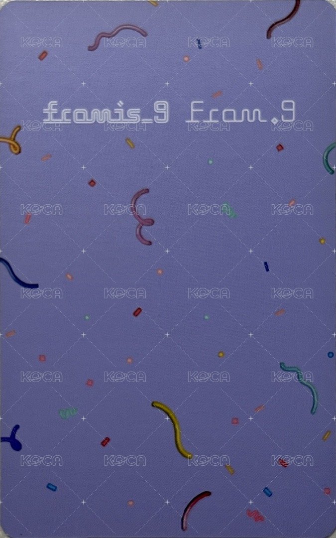 Love Bomb 專輯卡 Kihno ver. 背面